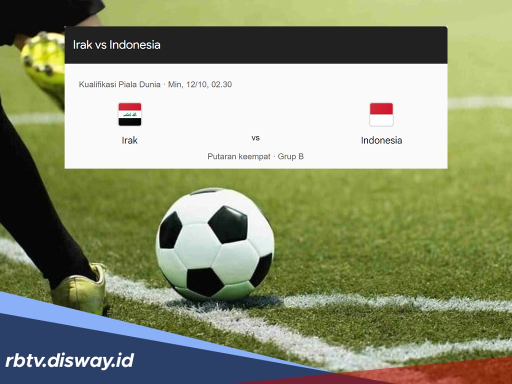 Jelang Kualifikasi Piala Dunia 2026, Ini Hasil Pertemuan Terakhir Indonesia Vs Irak