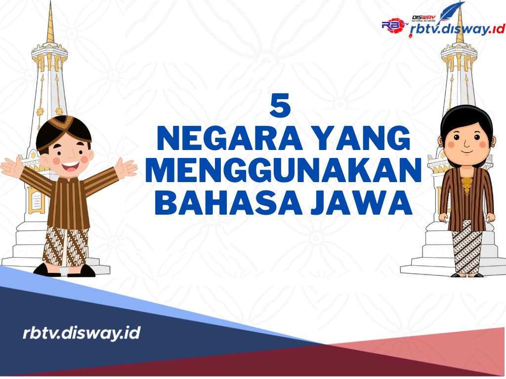 Selain Indonesia, Ini 5 Negara yang Menggunakan Bahasa Jawa, Siapa Saja?