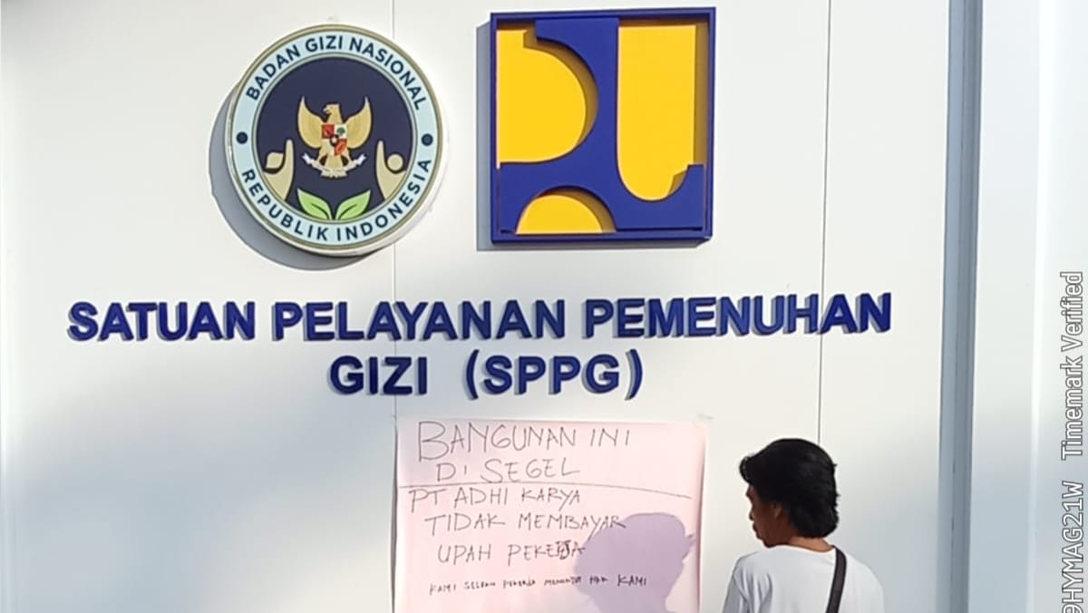 25 Unit Dapur MBG Seprovinsi Bengkulu Disegel Tukang. Begini Kronologinya