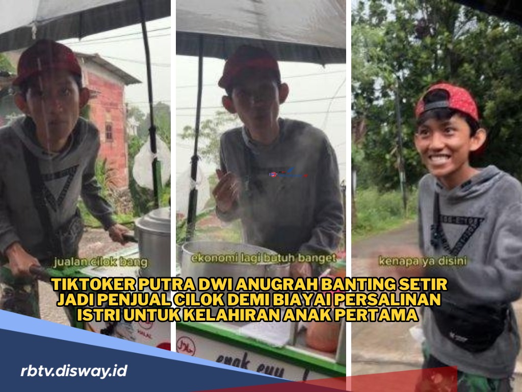 Cerita Putra Dwi Anugrah, Banting Setir dari TikToker Jadi Penjual Cilok 