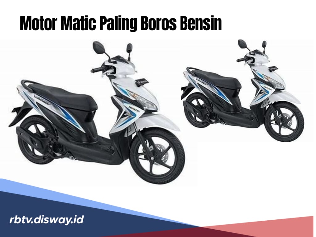 Sebelum Beli, Kenali Daftar Motor Matic Paling Boros Bensin 2024