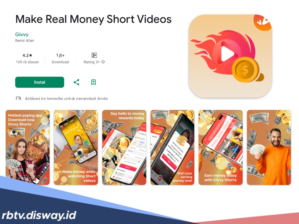  Aplikasi Penghasil DANA 2025, Nonton Video untuk Modal THR