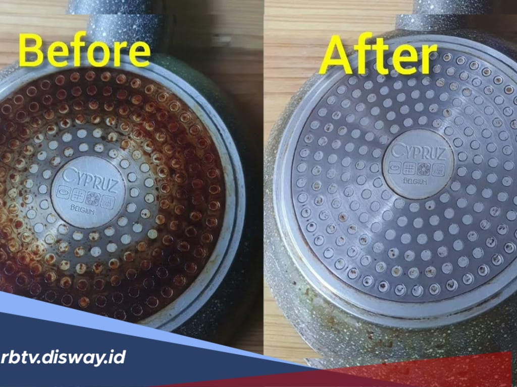 Ini Cara Ampuh Bersihkan Wajan Gosong Menjadi Seperti Baru Lagi. Cuma Pakai 6 Bahan Alami