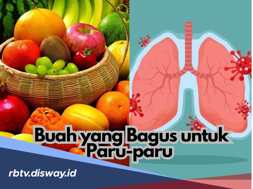 Kaya Vitamin, Ini 10 Buah yang Bagus untuk Paru-paru