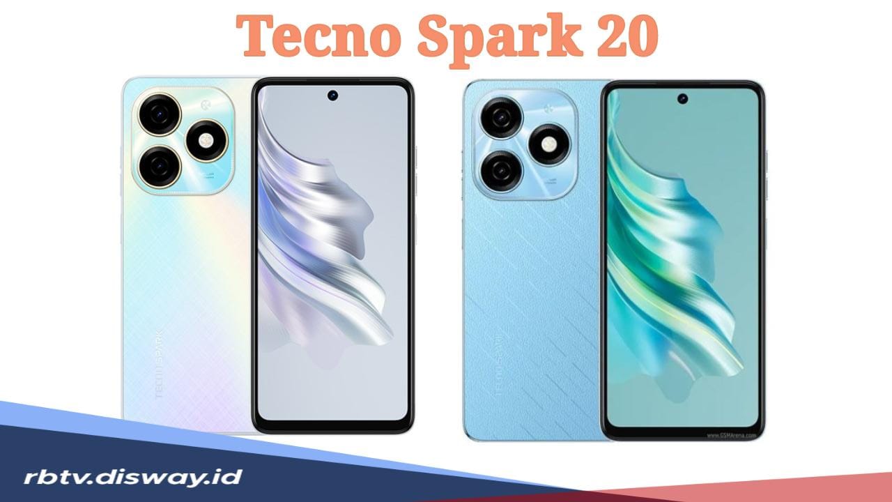 Harga Terbaru Tecno Spark 20, Intip Spesifikasi dan Fitur Unggulannya