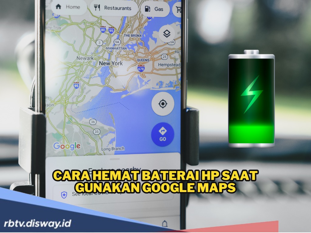 Penting untuk Perjalanan Lancar! Ini Cara Hemat Baterai Hp saat Gunakan Google Maps