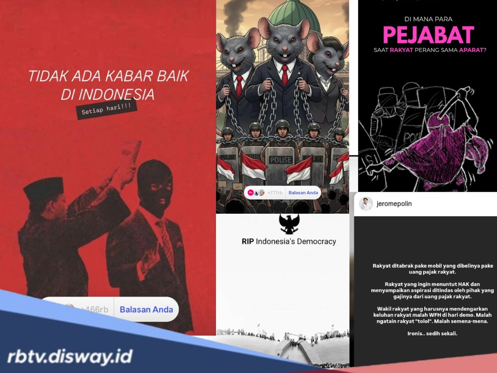 Artis Ramai-ramai Suarakan Keadilan untuk Driver Ojol Dilindas Rantis Brimob