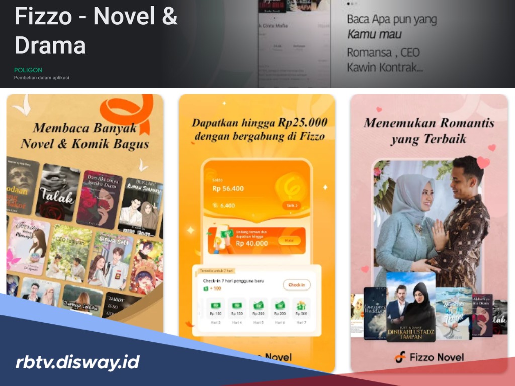 Aplikasi Baca Novel Penghasil Uang, Bisa Masuk Dompet DANA