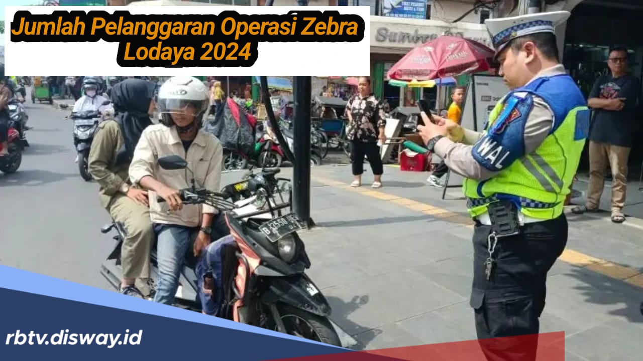 Sepekan Operasi Zebra Lodaya 2024, Ada 10 Ribu Pelanggar Lalu Lintas Ditindak