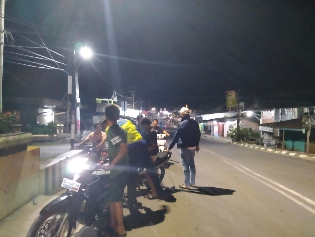 Disergap Polisi, Pelaku Balap Liar di Seluma Kocar-kacir
