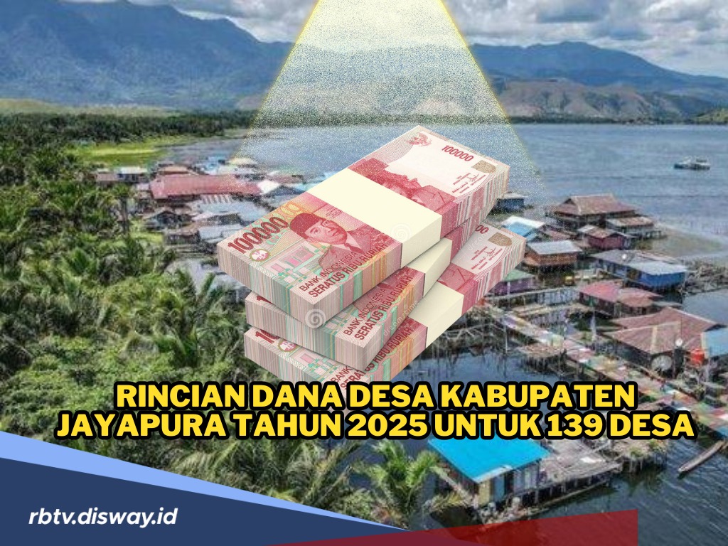 Rincian Dana Desa Kabupaten Jayapura Tahun 2025 untuk 139 Desa, Ini 5 Desa dengan Alokasi Dana Terbanyak