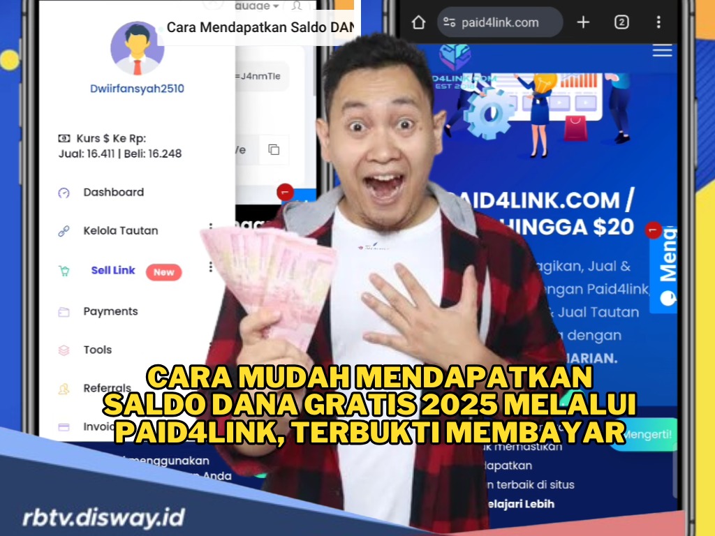 Wow! Cuma Perpendek Link, Saldo DANA THR Cair Sekarang, Begini Cara Klaimnya
