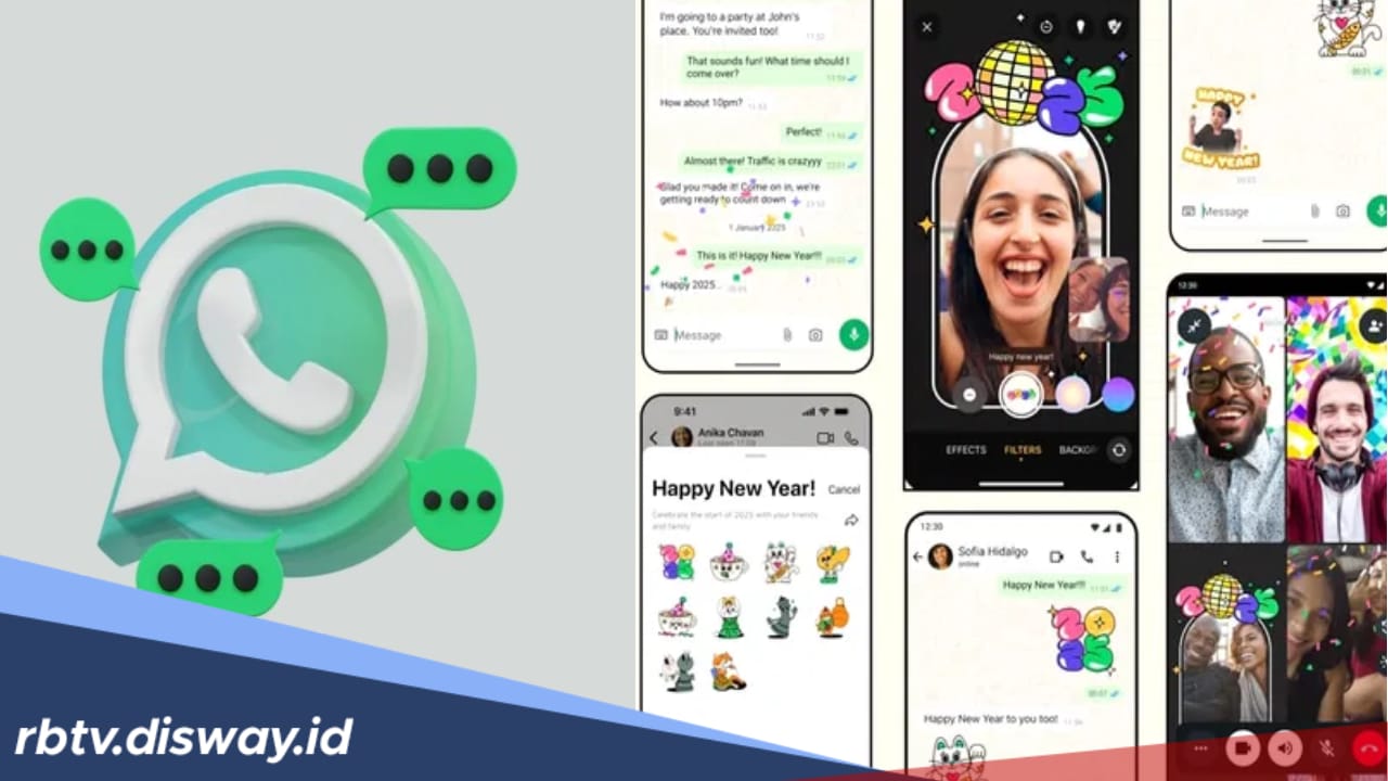 Fitur Terbaru WhatsApp 2025, Berikan Ucapan Selamat Tahun Baru jadi Lebih Seru
