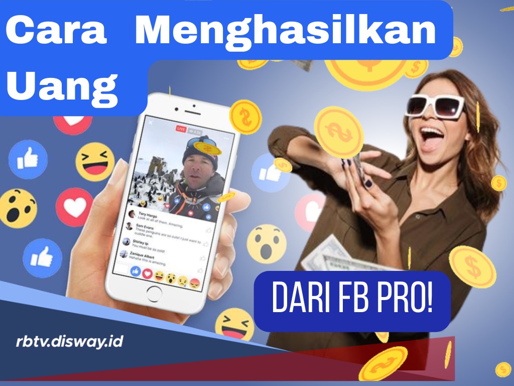 Cuma Dengan Cara Ini Dapat Duit! Begini Cara Menghasilkan Uang dari Facebook Pro, Cocok untuk Ibu-ibu