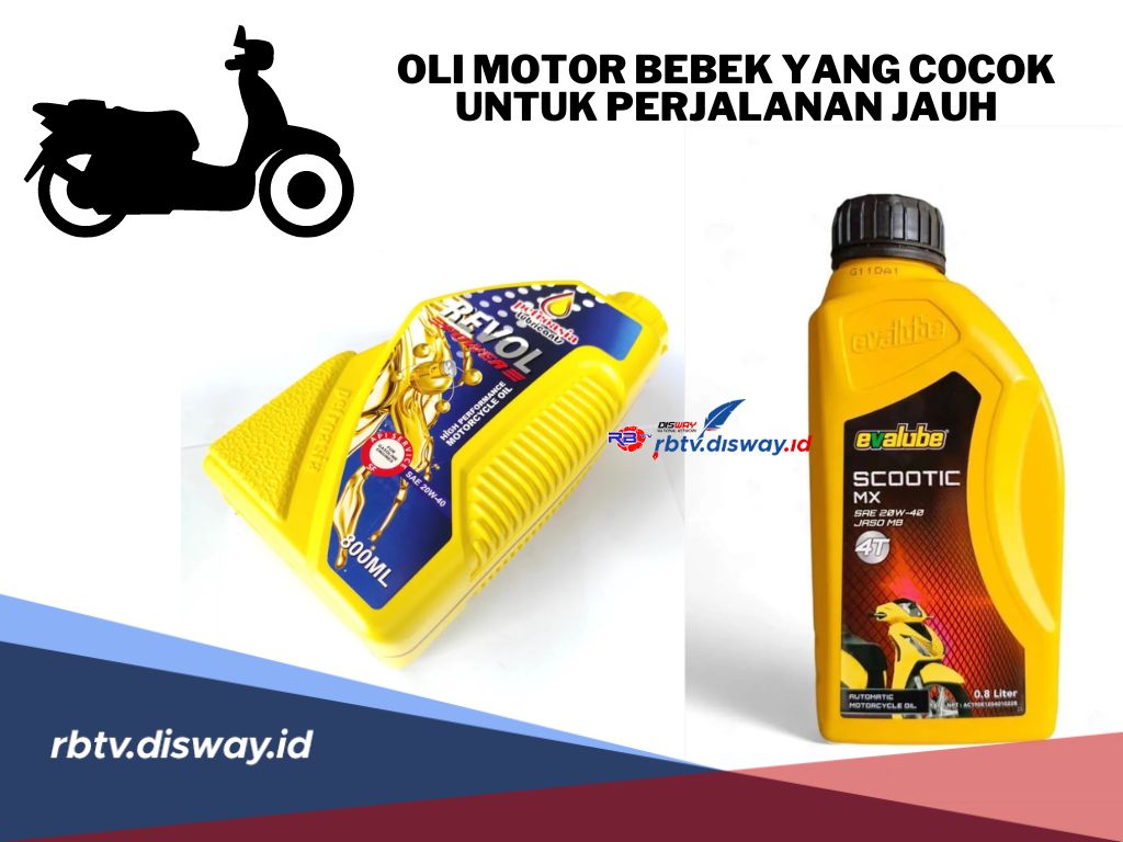 6 Rekomendasi Oli Motor Bebek yang Cocok untuk Perjalanan Jauh, Jangan Salah Pilih