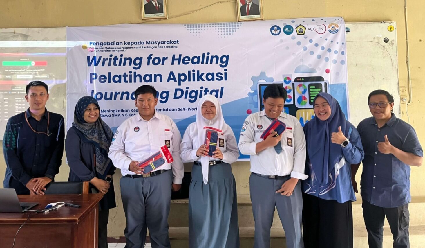 Pelatihan Journaling Digital di SMAN 6 Kota Bengkulu untuk Tingkatkan Kesehatan Mental Siswa