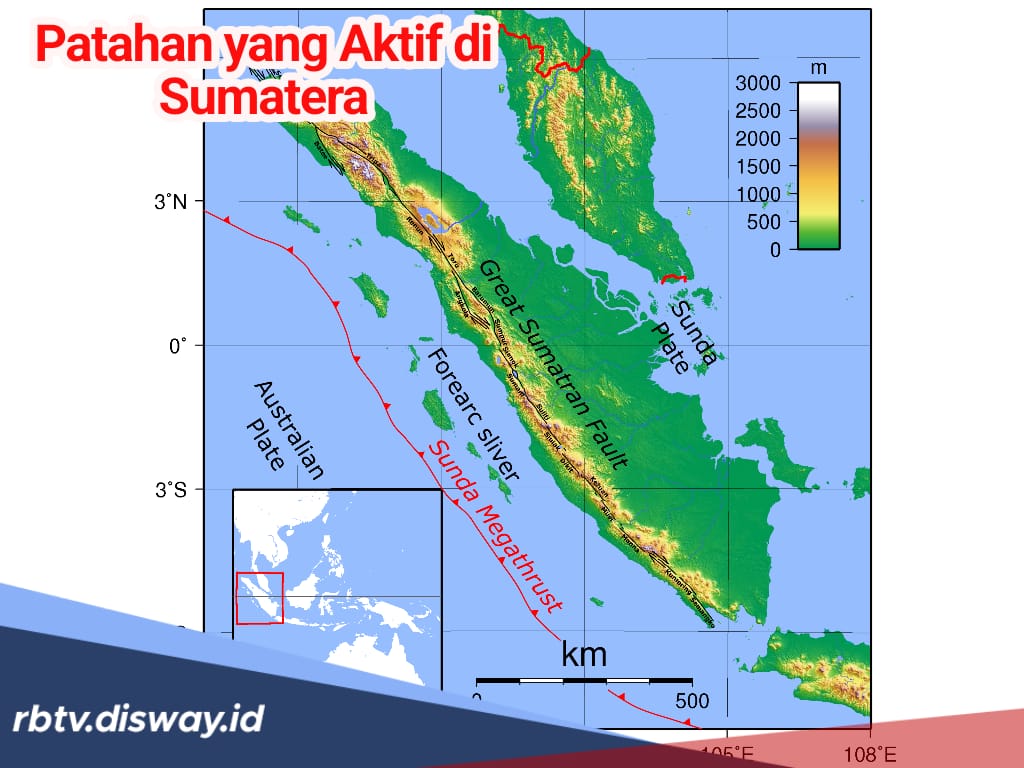 Ini Jenis Patahan Aktif di Sumatera, Sebabkan Gempa Bumi