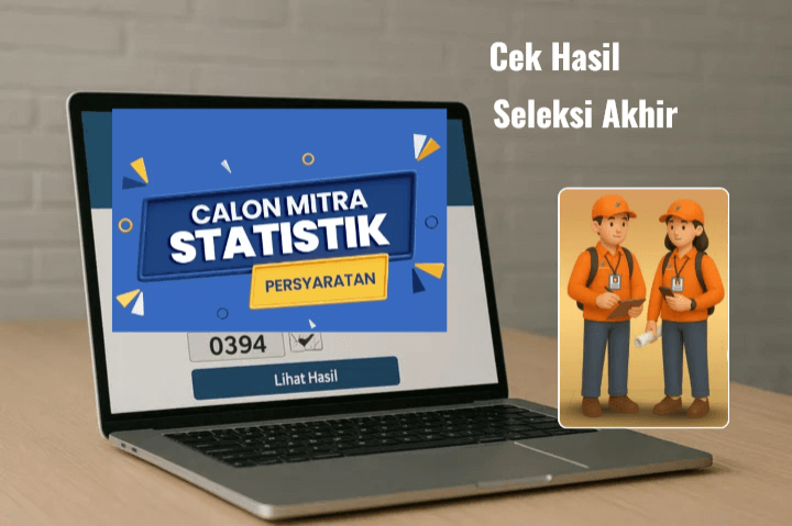 Cara Lihat Kelulusan Seleksi Akhir Mitra Statistik BPS 2026