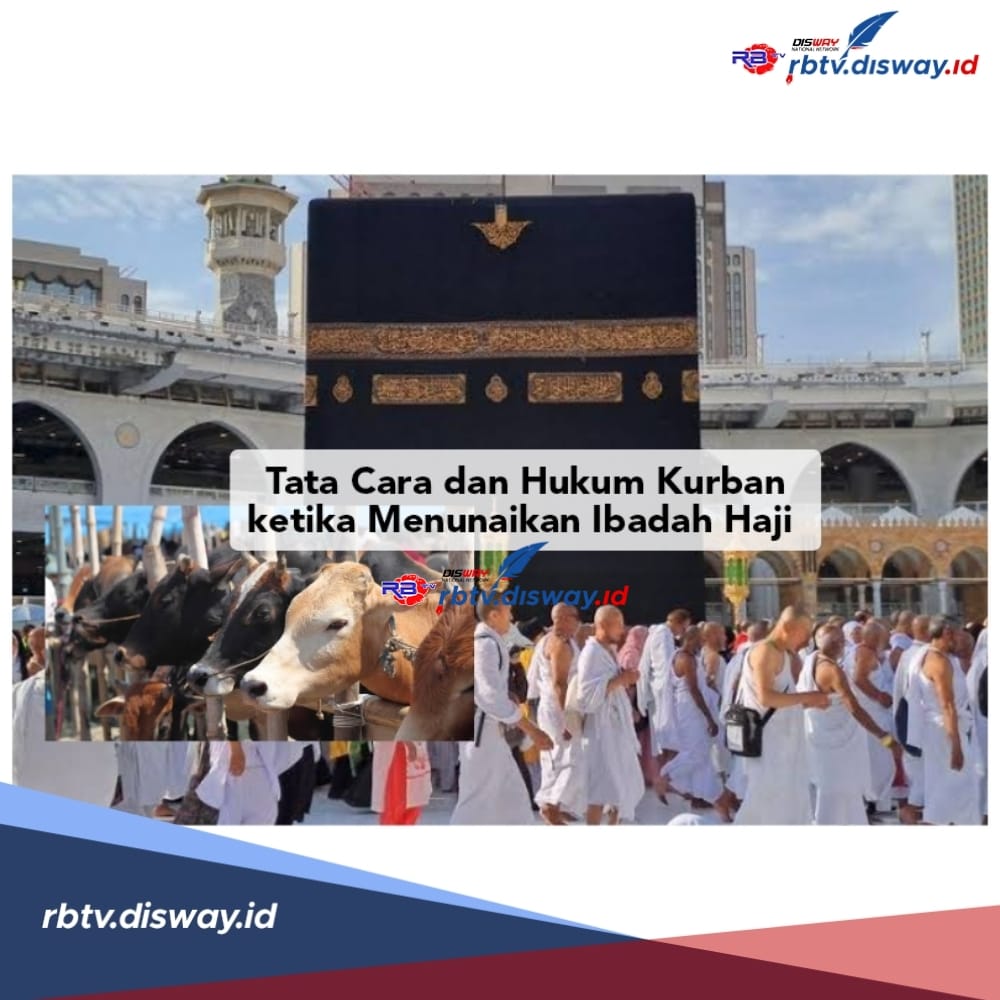 Idul Adha, Begini Tata Cara dan Hukum Kurban Ketika Menunaikan Ibadah Haji