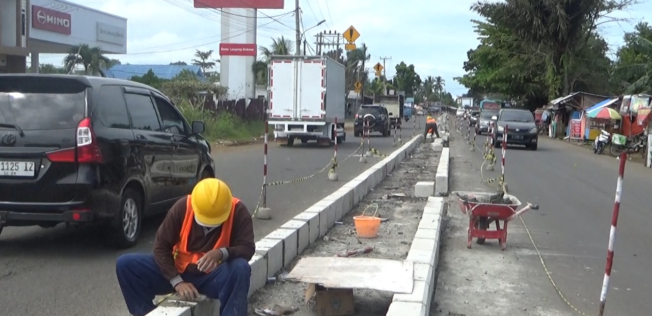 Median Jalan Sepanjang 2,9 Km Dibangun di Kawasan Betungan, Target Rampung November 