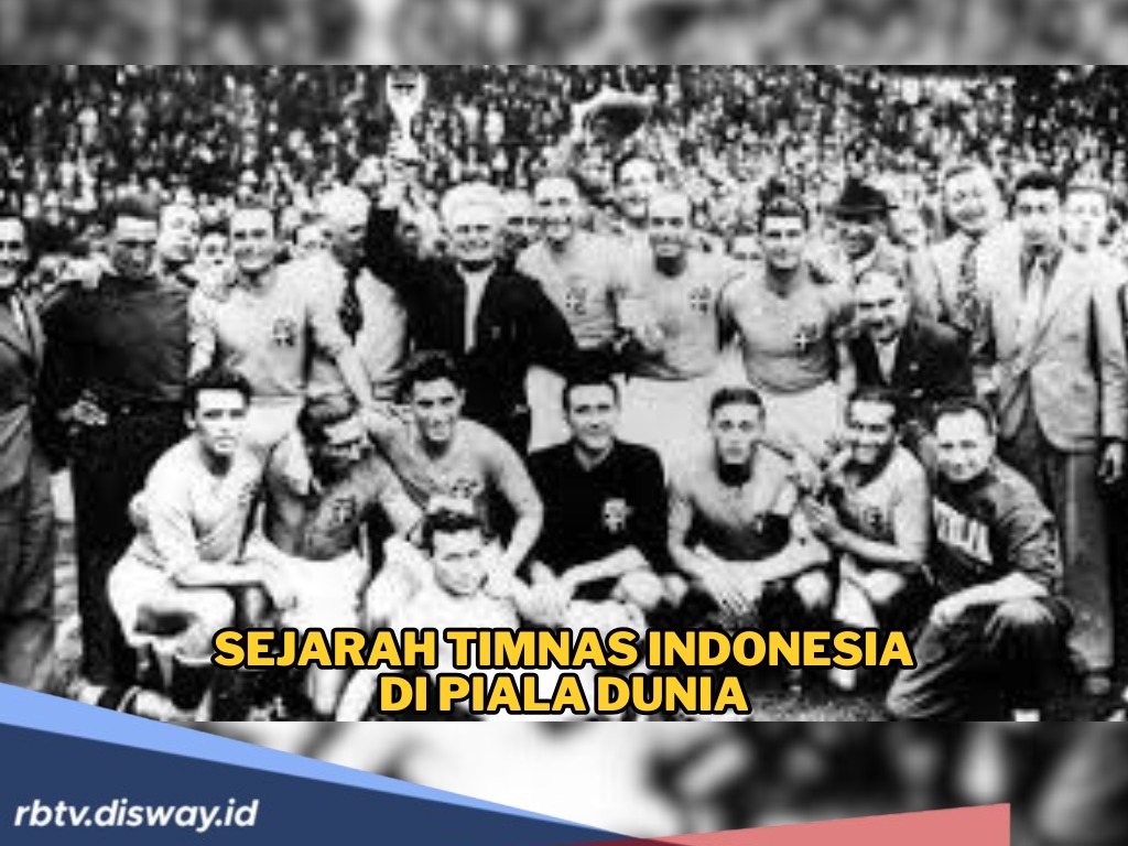 Menilik Jejak Sejarah Timnas Indonesia di Piala Dunia, dari Hindia Belanda 1938 