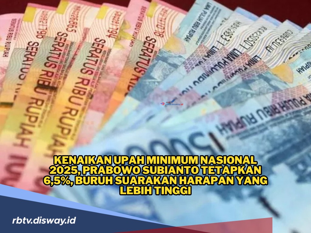 Kenaikan Upah Minimum Nasional 2025, Prabowo Subianto Tetapkan 6,5%, Buruh Suarakan Harapan Yang Lebih Tinggi