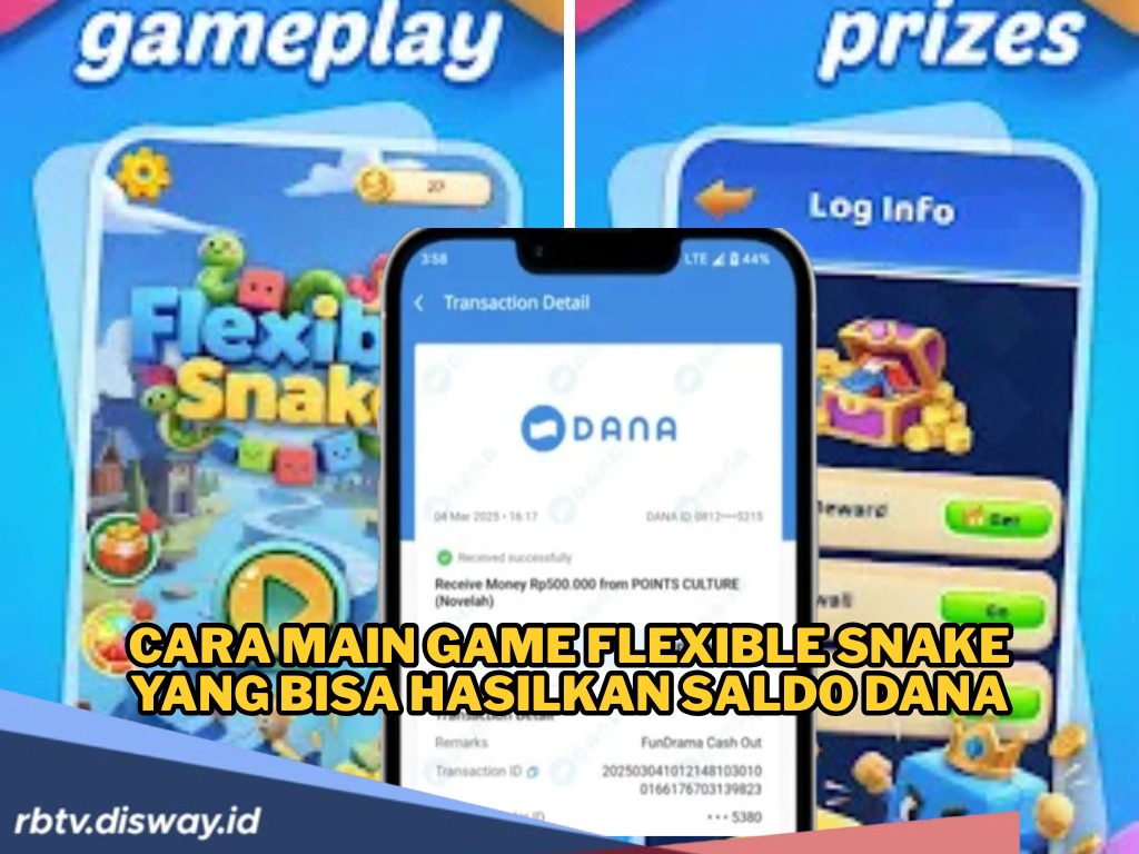 Main Game Ular Dapat Uang, Langsung Masuk Saldo DANA