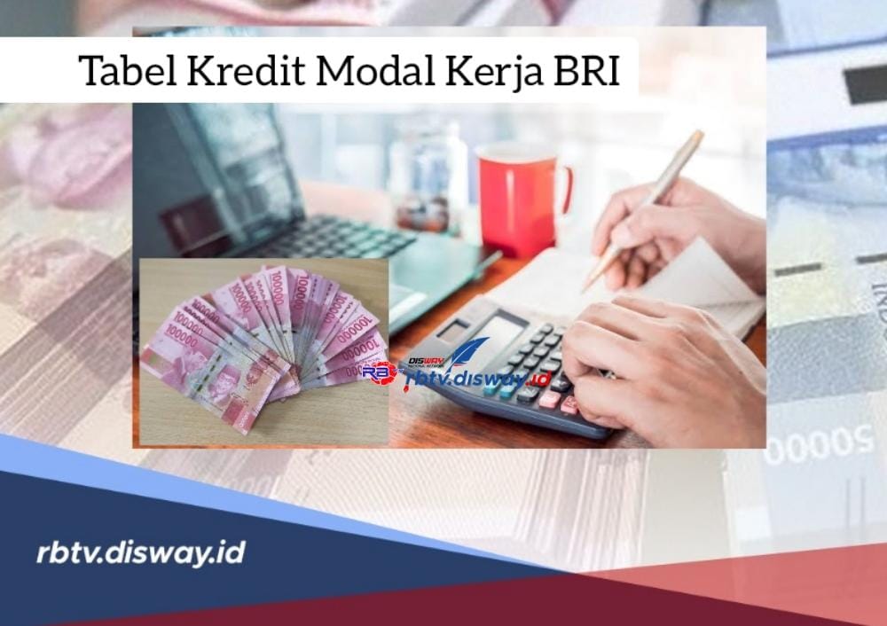 Tabel Kredit Modal Kerja BRI, Begini Cara Cepat dan Mudah Ajukan KMK, Modal KTP 