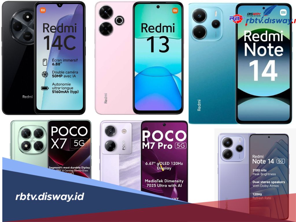 7 Rekomendasi HP Xiaomi RAM 8/256GB Termurah dan Terbaik Tahun 2025