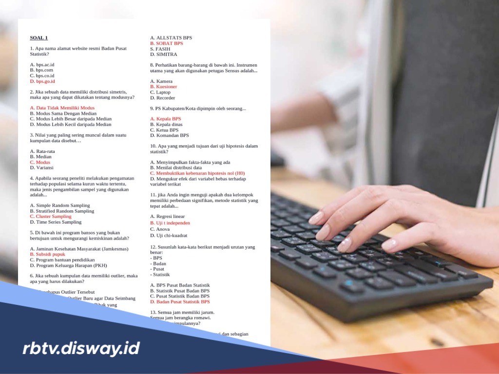 Jika Lolos Tes Kompetensi, Berikut Tahapan yang akan Dilewati Peserta Seleksi Mitra BPS 2026