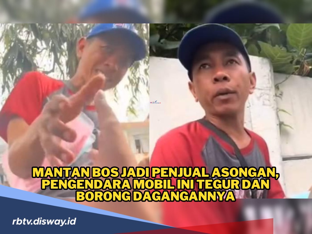 Mantan Bos Jadi Penjual Asongan, Pengendara Mobil Ini Borong Dagangannya, Netizen: Roda Kehidupan Berputar 