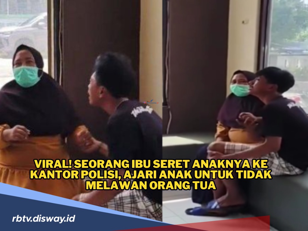 Seorang Ibu Serahkan Anaknya ke Kantor Polisi, Ternyata Ini Alasannya