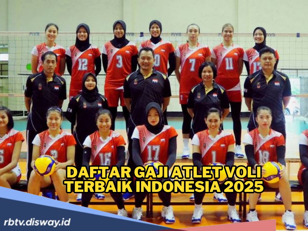 Bikin Ngiler, Ini Daftar Gaji Atlet Voli Indonesia 2025, Siapa Gajinya Paling Tinggi?