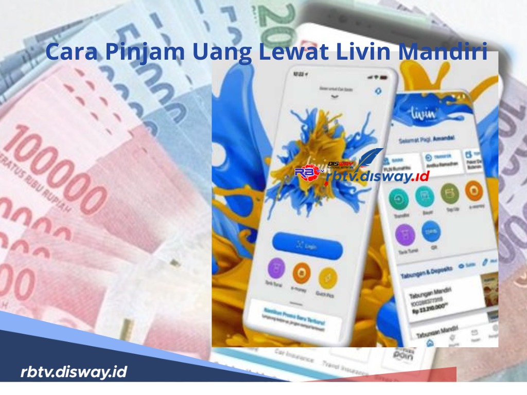 Cara Pinjam Uang Lewat Livin Mandiri, Proses Mudah dan Cepat Bisa Cairkan Pinjaman Rp2 Juta