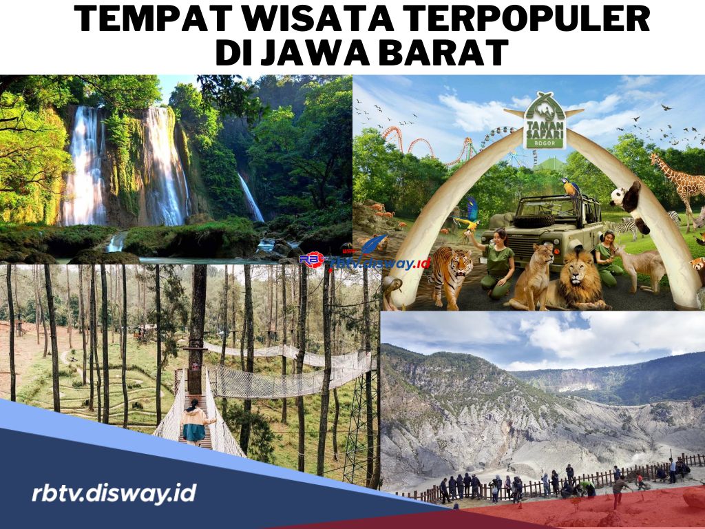 11 Tempat Wisata Terpopuler di Jawa Barat, Cocok Dikujungi Bersama Teman, Pasangan dan Keluarga