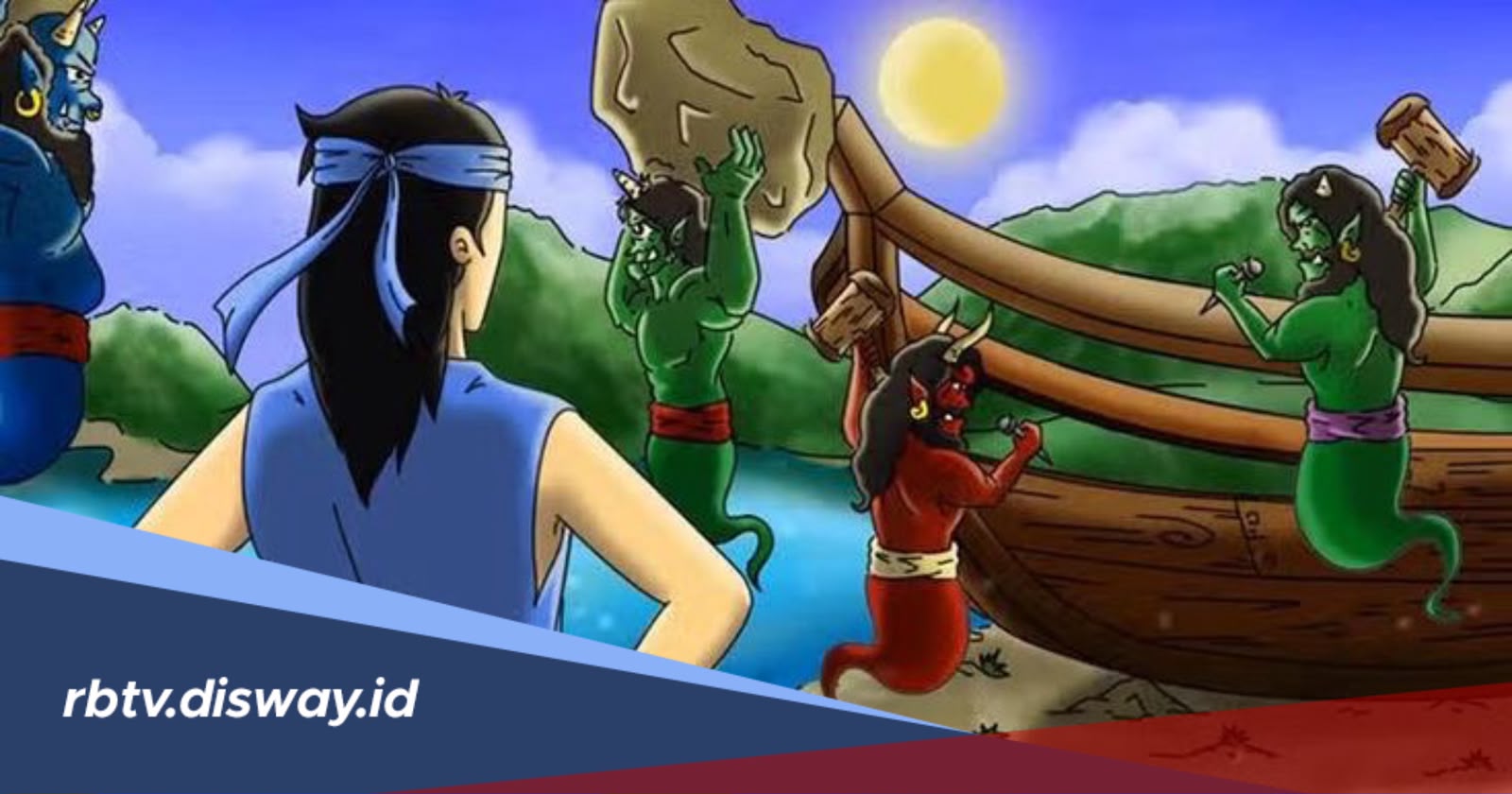 Legenda Sangkuriang, Kisah Asal-Usul Gunung Tangkuban Perahu