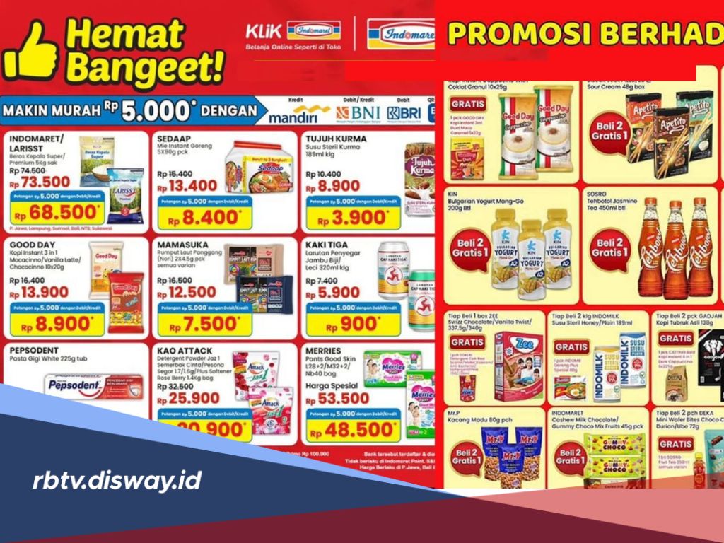 Belanja Hemat Akhir Pekan di Promo JSM Indomaret, Yakin Gak Tertarik?