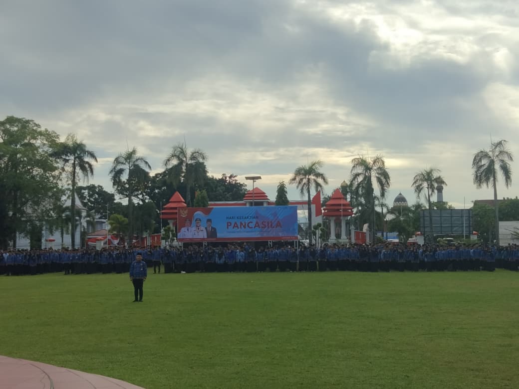 Pemprov Bengkulu Gelar Upacara Hari Kesaktian Pancasila, Pj Sekda Beri Pesan Moral untuk ASN