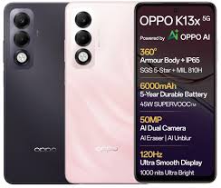 Spesifikasi dan Harga Oppo K13x, Punya Chipset MediaTek Dimensity 6300 dan Baterai 5800 mAh