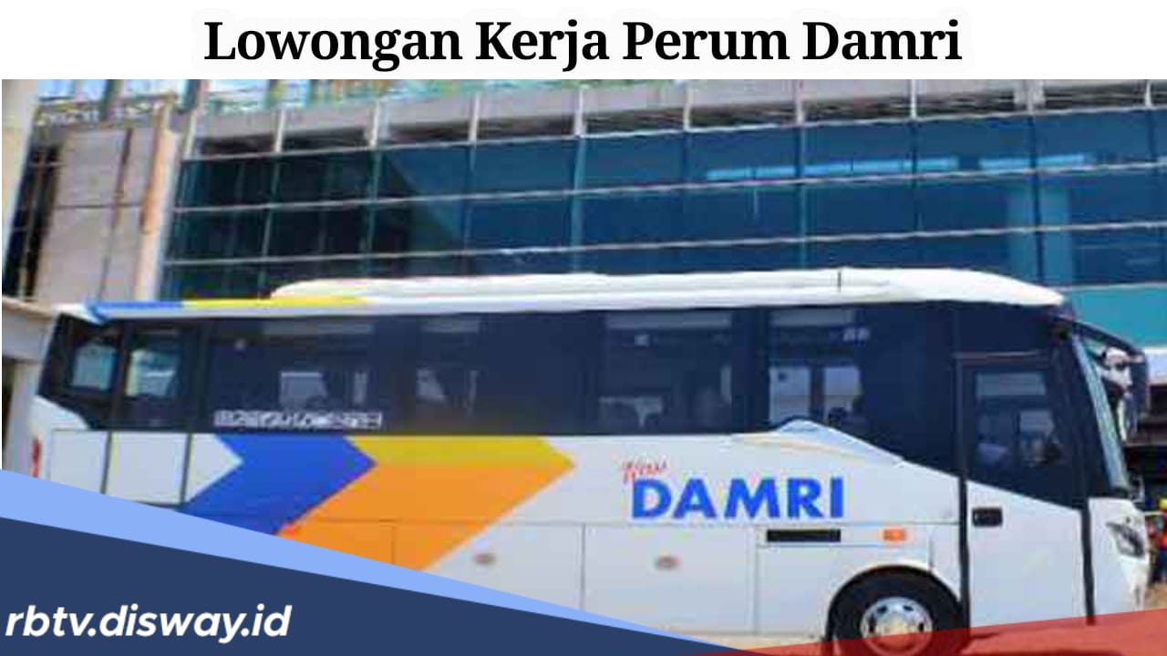 Lulusan SMA/SMK Merapat, Perum Damri Buka Lowongan Kerja, Gajinya Menggiurkan