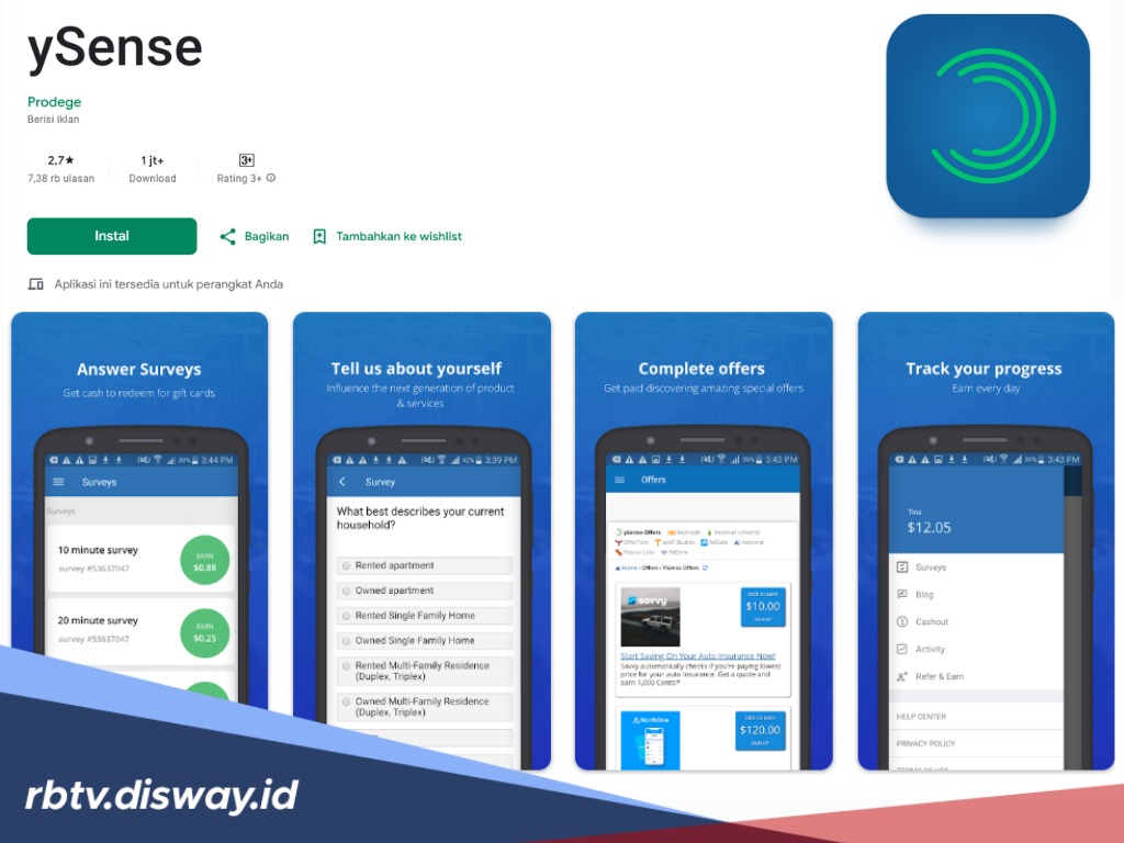 Bukan Hoaks! Ternyata Begini Cara Ambil Saldo DANA Gratis dari ySense