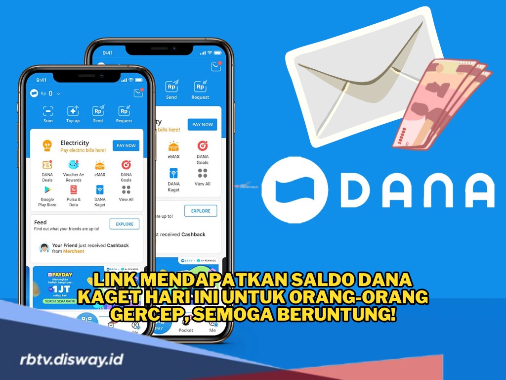 Buruan Klaim Link DANA Kaget Hari Ini, Dapatkan Saldo Gratis Rp 100 Ribu