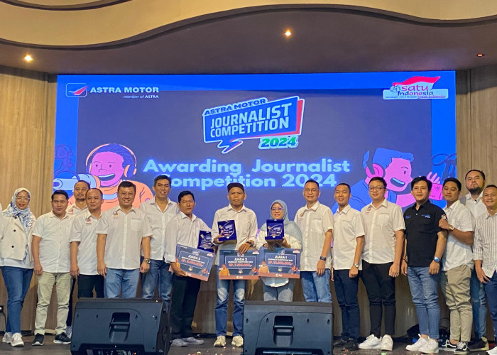 Astra Motor Journalist Competition 2024, RBTV Disway Terima Reward dari Astra Motor Bengkulu