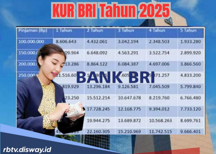60 Kali Angsuran, KUR BRI Hari Ini Selasa 6 Mei 2025 Pinjaman Rp 100 Juta, Cicilan Rp 2 Jutaan
