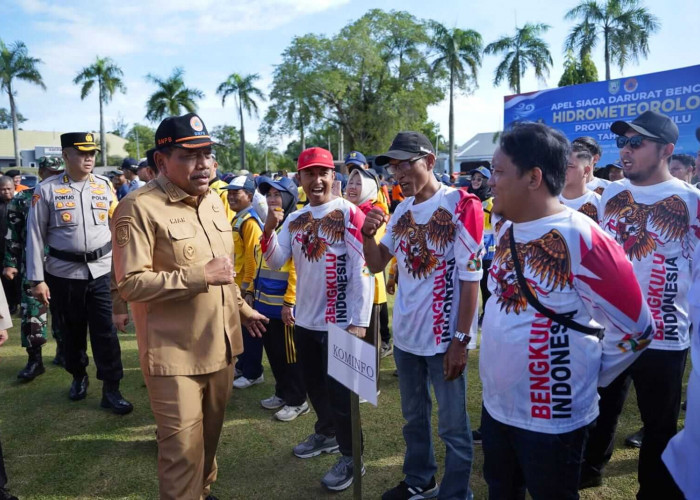Antisipasi Bencana Hidrometeorologi, Pemprov Bengkulu Kumpulkan Pasukan Siaga Bencana