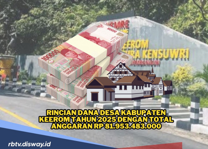 Rincian Dana Desa di Kabupaten Keerom Tahun 2025, Berapa Pembagian di Desamu?