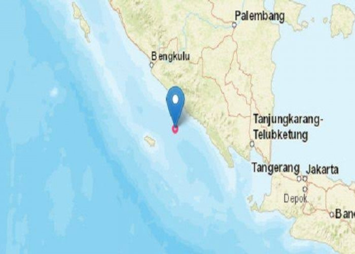 Gempa Berkekuatan 5,3 Guncang Kaur, Tak Berpotensi Tsunami