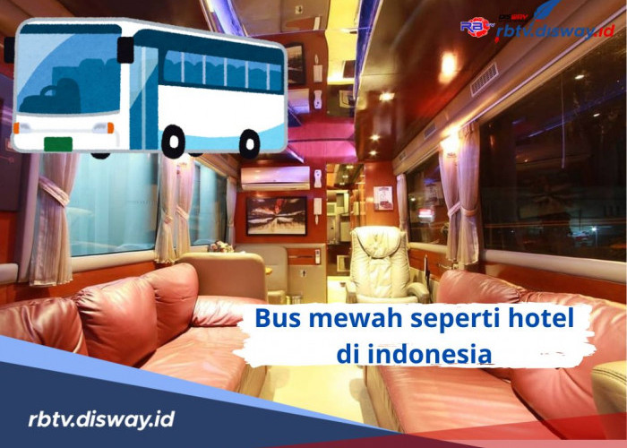 7 Bus Mewah di Indonesia Seperti Hotel Bintang 5, Perjalanan Nyaman Layaknya Hotel Berjalan