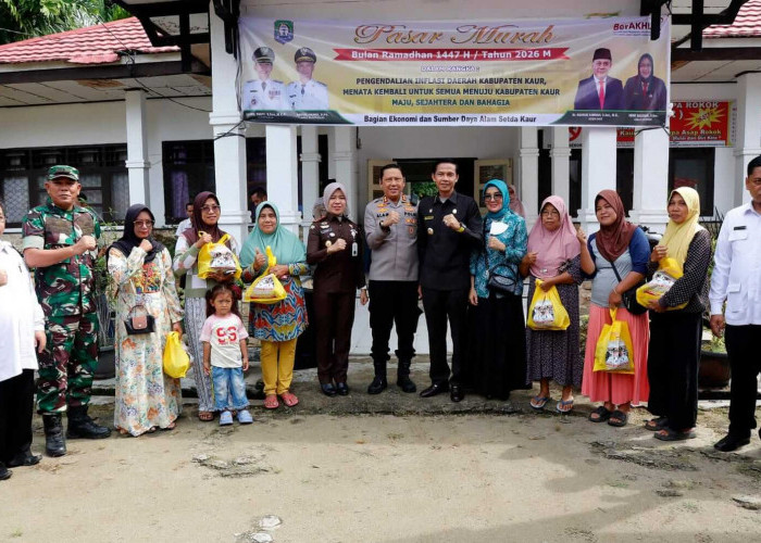 Program Pasar Murah Berakhir, Ketua TP PKK Kaur Berharap Harga Sembako Tetap Stabil