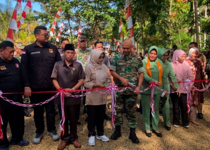 Diresmikan Danrem 041 Gamas Bengkulu, Kodim dan Perbakin Mukomuko Miliki Lapangan Tembak